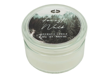 Aromātiska svece ar koka degli Forest walk