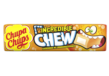 Košļājamās konfektes apelsīnu Chews CHUPA CHUPS 45g