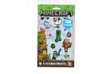 Uzlīmju komplekts MINECRAFT 5 lapas