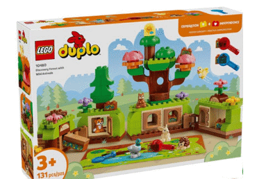 Konstruktors LEGO Atklājumu mežs ar dzīvniekiem 10480