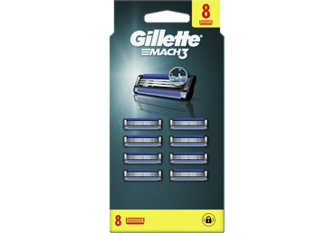 Skūš.kasetes GILLETTE MACH3 8gab. - 1