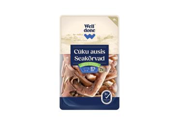 Karsti kūpinātas cūku ausis WELL DONE 200g