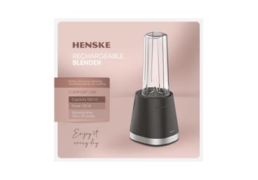 Uzlādējams blenderis HENSKE BL2072-GS