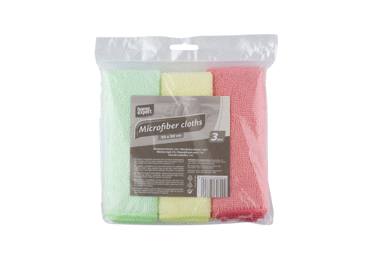 Mikrošķiedras lupatiņas 3gab. 30x30cm