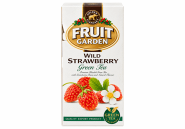Zaļā tēja FRUIT GARDEN Wild Strawberries 80g - 1