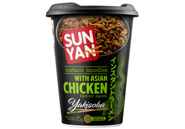 Ātri pagatavojamas nūdeles SUN YAN Yakisoba vista 85g