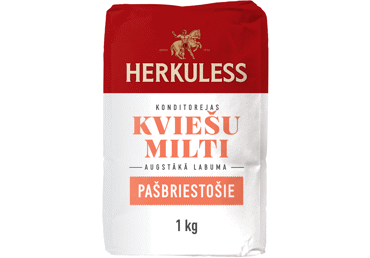 Kviešu milti HERKULESS pašbriestošie 1kg