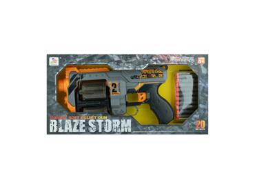 Rotaļu šautene ar mīkstām lodēm 20gab.