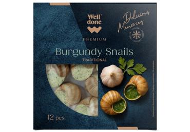 Saldēti tradicionālie Burgundijas gliemeži WELL DONE PREMIUM 100g