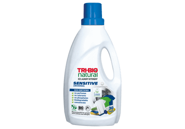 Veļas mazgāšanas līdzeklis TRI-BIO Sensitive 1,42L