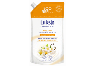 Šķidr.ziep.LUKSJA Jasmine rezerve 400ml