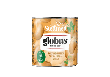 Sviesta pupiņas GLOBUS tvaicētas 326g