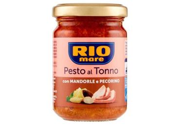Pesto ar tunci, mandelēm un sieru RIO MARE 130g