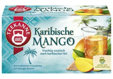 Augļu tēja TEEKANNE mango 20x2,25g
