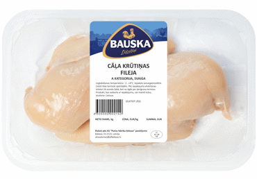 Cāļa krūtiņas fileja XXL BAUSKA fas.