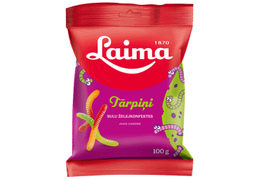 Želejkonfektes Tārpiņi LAIMA 100g