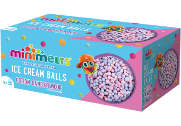 Saldējums Cotton Candy MINI MELTS 100g