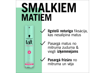 Matu laka TAFT VOLUME 250ml - 2