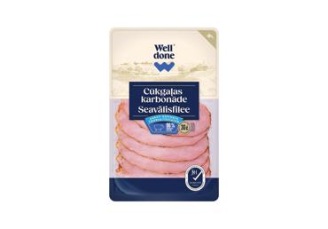 Auksti kūpināta cūkas karbonāde WELL DONE 100g