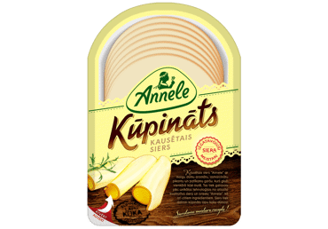 Kausēts siers ANNELE kūpināts šķēlēs 150g