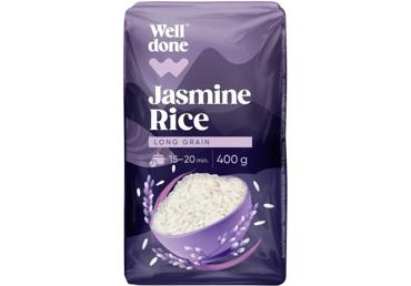 Rīsi jasmīna WELL DONE 400g
