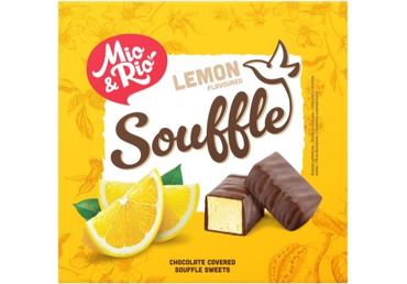 Konfekšu kārba citronu Souffle MIO&RIO 380g