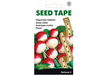 Sēklas: Redīsi galda NATIONAL2 gab.