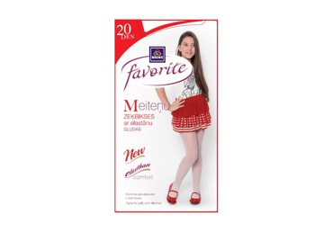 Meiteņu zeķbikses Favorite 20den 51121 9-10 gadiem