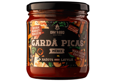 Mērce gardā picas OAK'A BBQ 400g