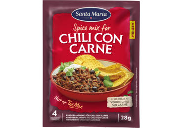 Garšvielu maisījums SANTA MARIA Chilli Con Carne 28g