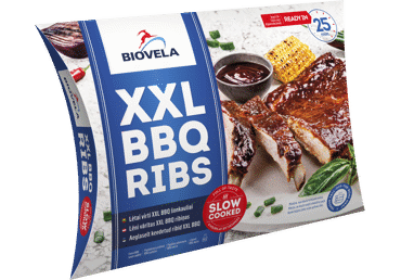 Lēni vārītas cūkgaļas ribiņas BBQ BIOVELA 900g - 2