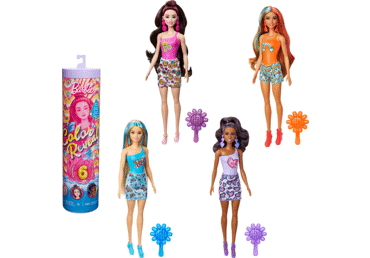 Lelle BARBIE krāsu varavīksne