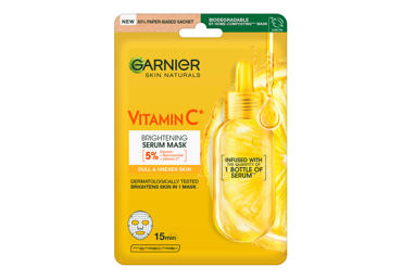 Auduma maska GARNIER izgaismojoša 28g - 1