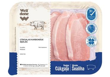 Cūkgaļas karbonāde šķēlēs WELL DONE 360g - 1