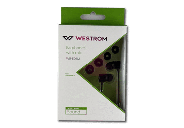 Austiņas ar mikrofonu WESTROM