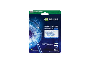 Sejas maska GARNIER Hydra Bomb nakts