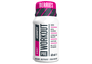 Pirms treniņa šots ogu ICONFIT 60ml