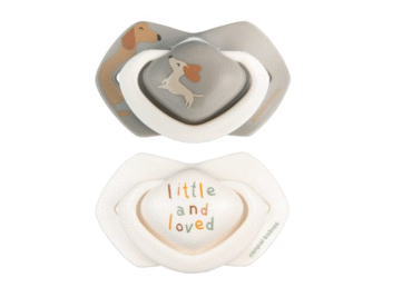 Silikona māneklīši CANPOL 6-18m. 2gab.