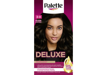 Palette Deluxe matu krāsa 3-0 tumši brūns