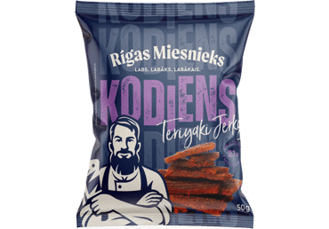 Cūkgaļas Jerky Teriyaki KODIENS 50g