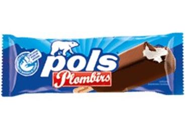 Saldējums POLS plombīrs šokolādes glazūrā 75g