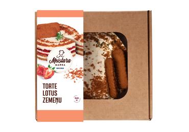 Torte Lotus zemeņu MEISTARA MARKA 570g - 2