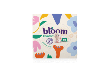 Kosmētiskas salvetes BLOOM 3kārtas 60gab