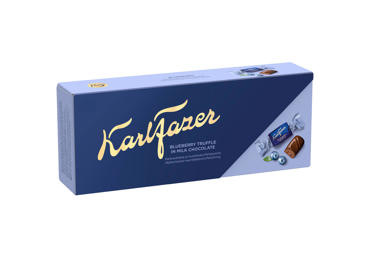 Piena šokolādes konfektes KARL FAZER melleņu jogurta  250g
