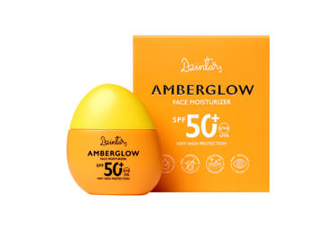 Sejas mitrinātājs Amberglow SPF50+, 50 ml