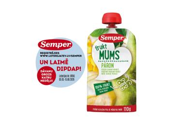 Biezenis SEMPER bumbieru-mango-banānu 6+ 110g - 1