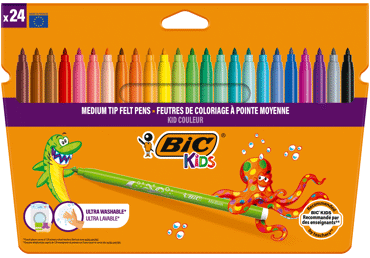 Flomāsteri BIC Kids 24gab.