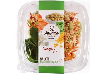 Salāti ar bulguru un dārzeņiem MEISTARA MARKA 300g - 1