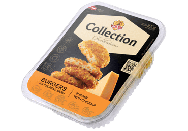 Burgers ar Čedaras sieru ĀDAŽI 400g