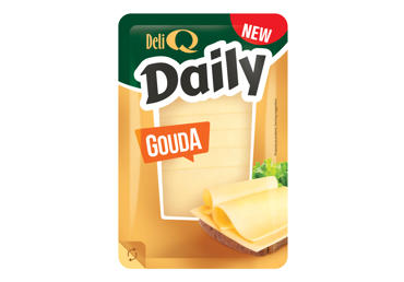 Siers Gouda DELI Q šķēlēs 500g
